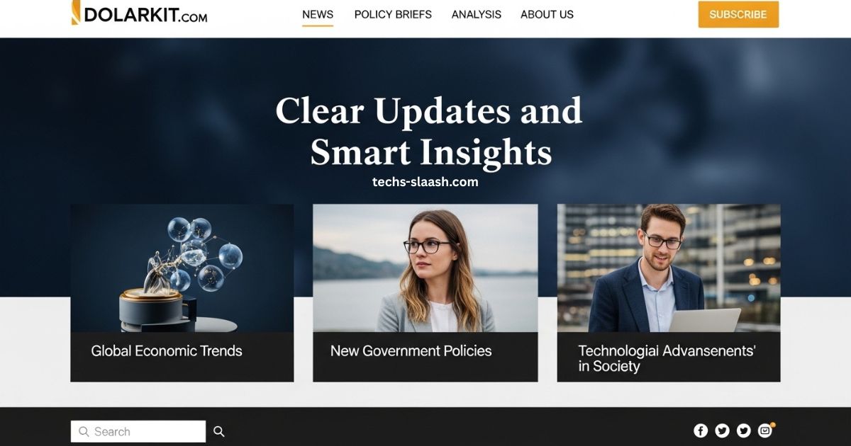 dolarkit.com - strategic news and policy briefs